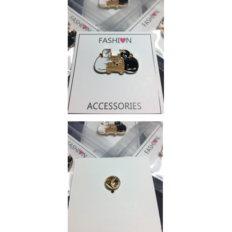 Pin collection "Cats Play IGO" 囲碁